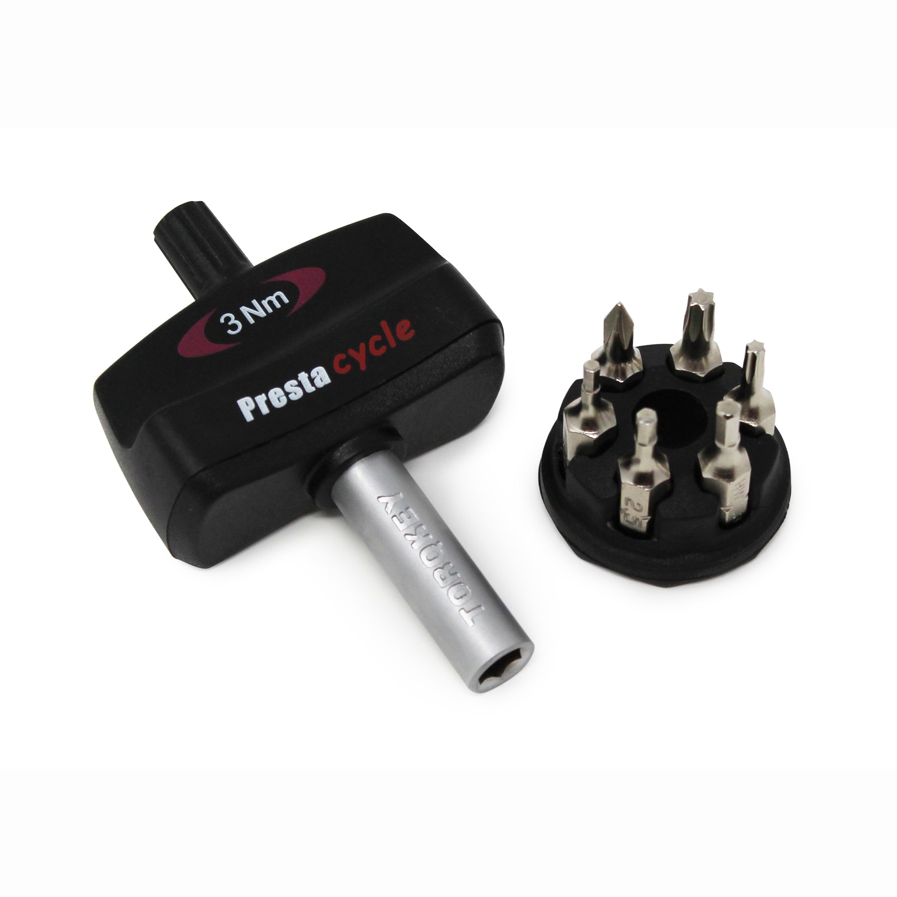Mini TorqKeys - Preset Torque Tool w/6 Bits & Holder - 2Nm, 3Nm, 4Nm & 5Nm Bundle - Prestacycle EU