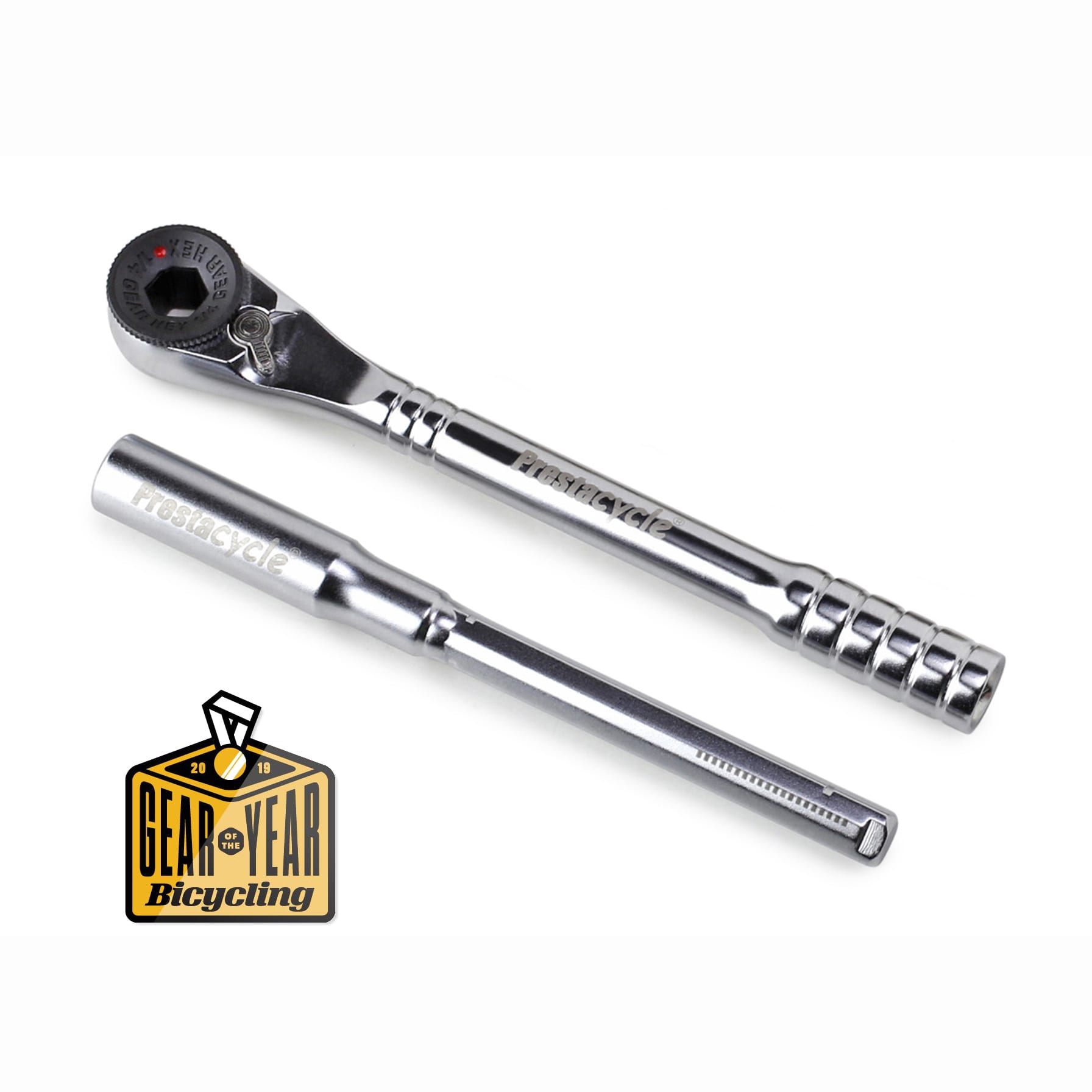 PrestaRatchet T - Handle Ratchet - 3 way Ratchet and T - Handle Tool set (Ratchet and Extension only) - Prestacycle