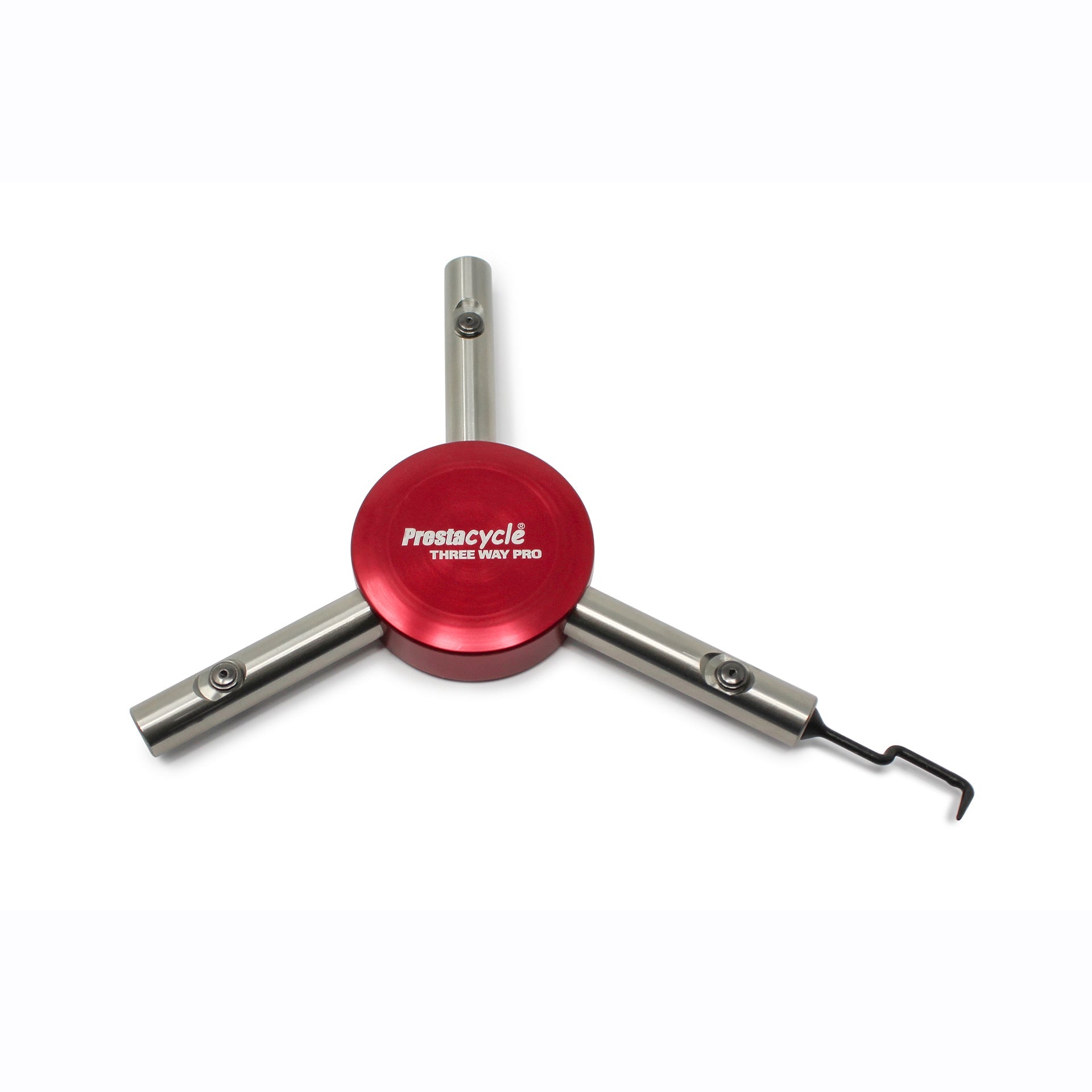 The Prestacycle Dental Pick Specialty Bit is a handy tool with a small hook tip, ideal for cleaning chains or as an addition to your Prestacycle bits tool accessories.