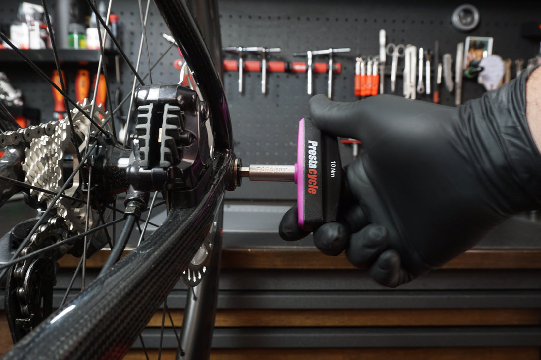 Pro TorqKeys - T - Handle Torque Tool - 4Nm, 5Nm, 6Nm, 7Nm, 8Nm, 10Nm, 12Nm + 12 Bits Bundle - Prestacycle EU