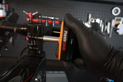 7 Pro TorqKeys Set - T-Handle Torque Tool - 4Nm, 5Nm, 6Nm, 8Nm, 10Nm, 12Nm + 18 Bits Bundle - Prestacycle EU